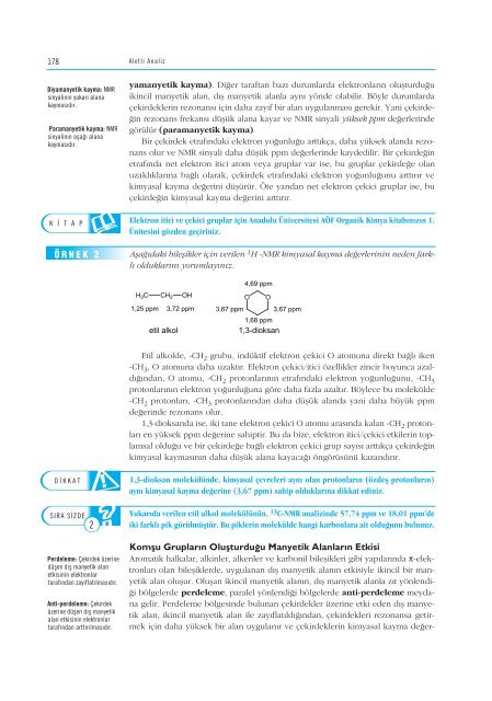 (UV) ve Görünür Bölge Moleküler Absorpsiyon Spektroskopisi