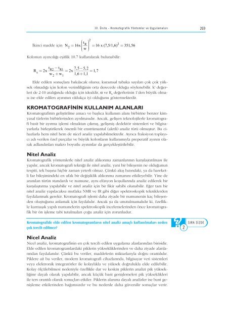 (UV) ve Görünür Bölge Moleküler Absorpsiyon Spektroskopisi