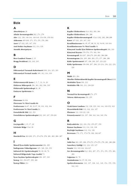 (UV) ve Görünür Bölge Moleküler Absorpsiyon Spektroskopisi