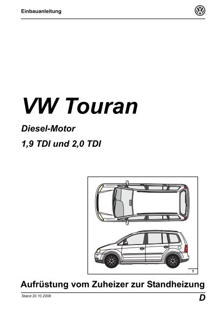 VW Touran - Ersatzteilbox