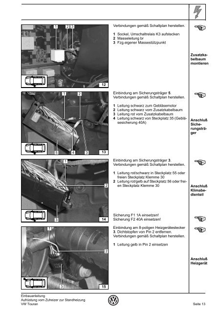 Gebläseansteuerung manue