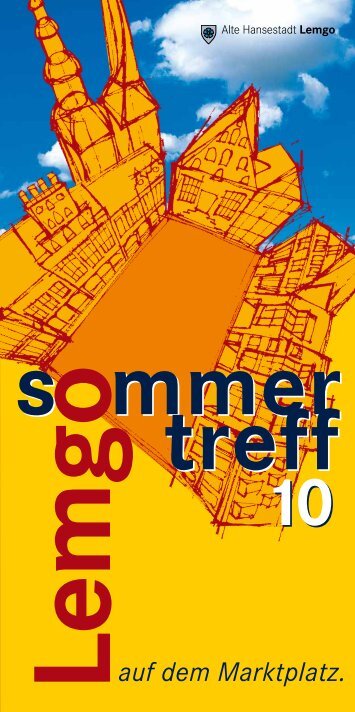 Lemgoer Sommertreff 2010 - Alte Hansestadt Lemgo