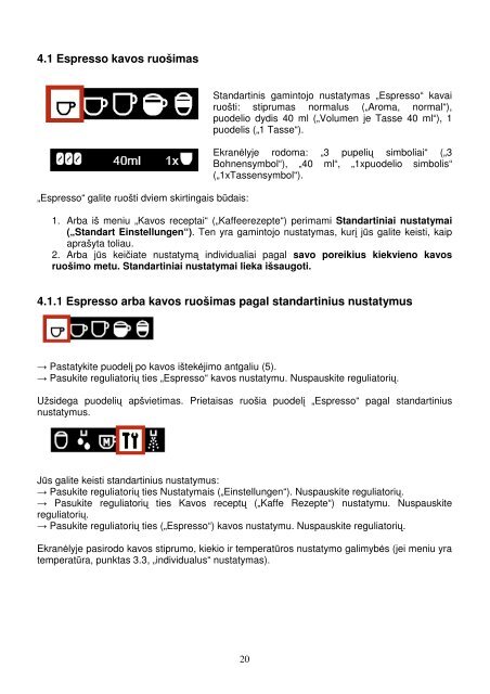 CafeRomatica 855/845/831/830 (PDF) - Nivona