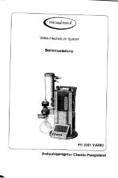 Vacuubrand PC 2001 Vario-deutsch