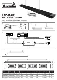 LED-BAR - Arcadia Aquatic