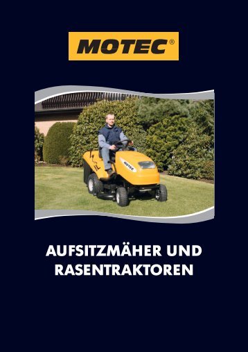 AUFSITZMÄHER UND RASENTRAKTOREN - Motec