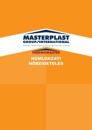 Homlokzati hÅszigetelÅ rendszer - Masterplast