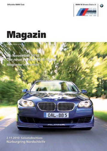 Magazin - BMW M Drivers Club eV