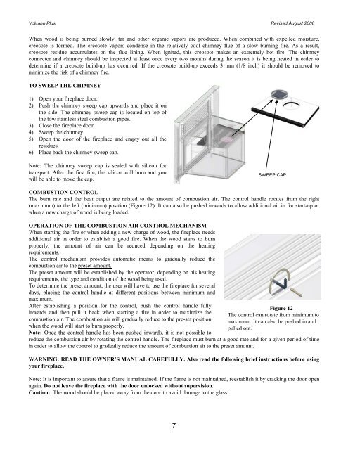 Volcano Plus manual (english) Modified.pdf - Supreme Fireplaces