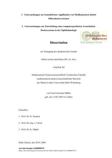 Uni halle wittenberg dissertationen