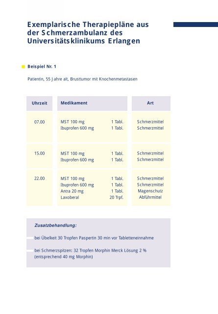 Schmerztherapie bei Tumorerkrankungen - Tumorzentrum Erlangen ...