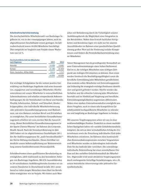 Geschäftsjahr 2011 PDF (1,41 MB) - Boehringer Ingelheim Annual ...