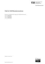 FAQ für VSSM-Brandschutztüren