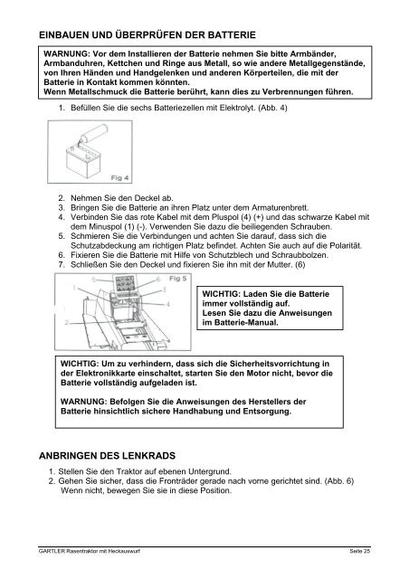 Mähen an Hängen