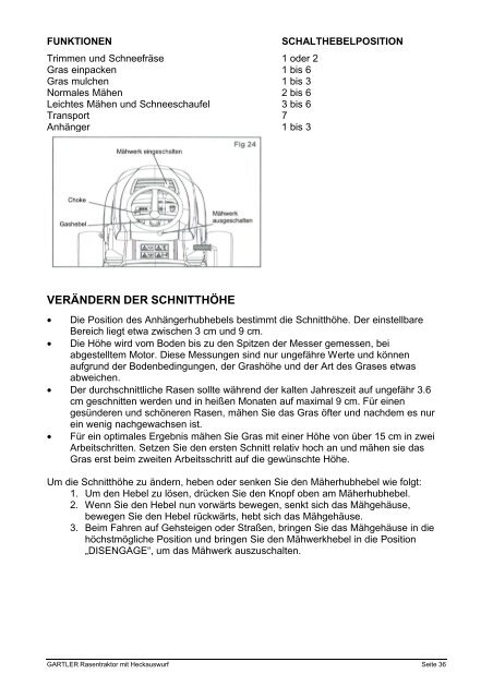 Mähen an Hängen