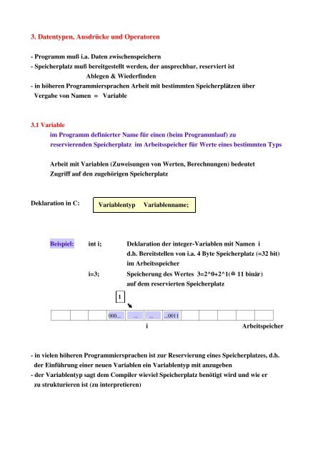 Einführung /Grundbegriffe