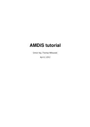 AMDiS tutorial