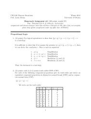 CSI 2101 Discrete Structures Winter 2012 Prof. Lucia Moura ...