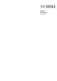 Manual DoorCom IP DCIP 650-0 - Siedle