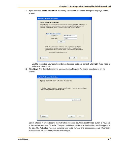 MapInfo Professional Install Guide - Product Documentation - MapInfo