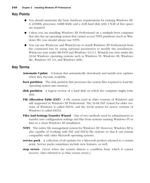 MCSA/MCSE Self-Paced Training Kit (Exam 70-270): Installing ...