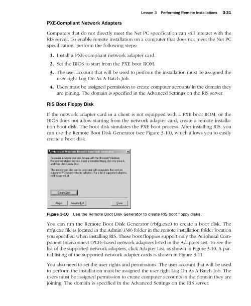 MCSA/MCSE Self-Paced Training Kit (Exam 70-270): Installing ...