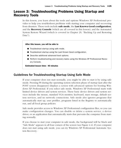 MCSA/MCSE Self-Paced Training Kit (Exam 70-270): Installing ...