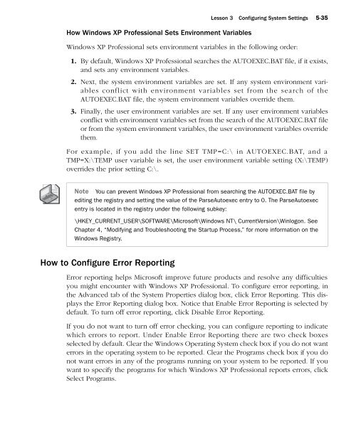 MCSA/MCSE Self-Paced Training Kit (Exam 70-270): Installing ...