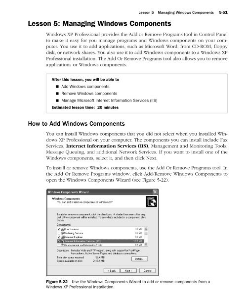 MCSA/MCSE Self-Paced Training Kit (Exam 70-270): Installing ...