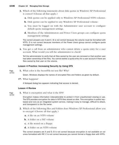 MCSA/MCSE Self-Paced Training Kit (Exam 70-270): Installing ...