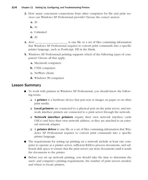 MCSA/MCSE Self-Paced Training Kit (Exam 70-270): Installing ...