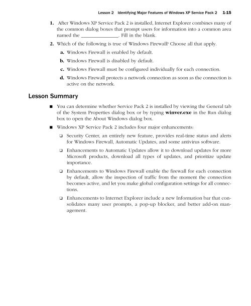 MCSA/MCSE Self-Paced Training Kit (Exam 70-270): Installing ...