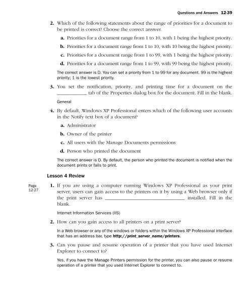 MCSA/MCSE Self-Paced Training Kit (Exam 70-270): Installing ...