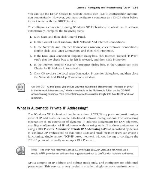 MCSA/MCSE Self-Paced Training Kit (Exam 70-270): Installing ...