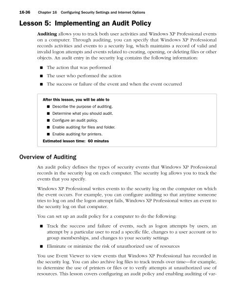 MCSA/MCSE Self-Paced Training Kit (Exam 70-270): Installing ...