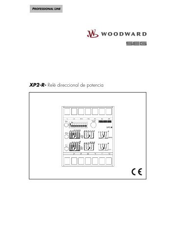 XP2-R- Relé direccional de potencia