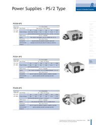 Power Supplies - PS/2 Type - LR Informática Industrial