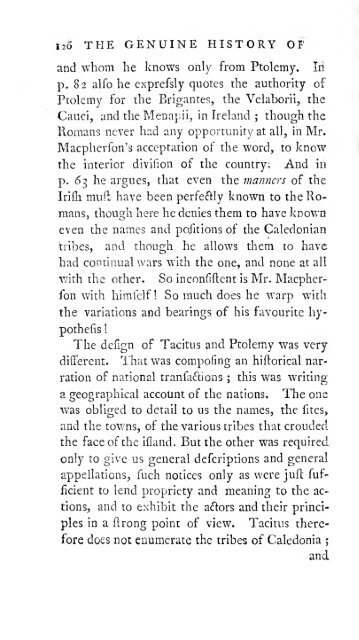 The genuine history of the Britons asserted against Mr. Macpherson ...