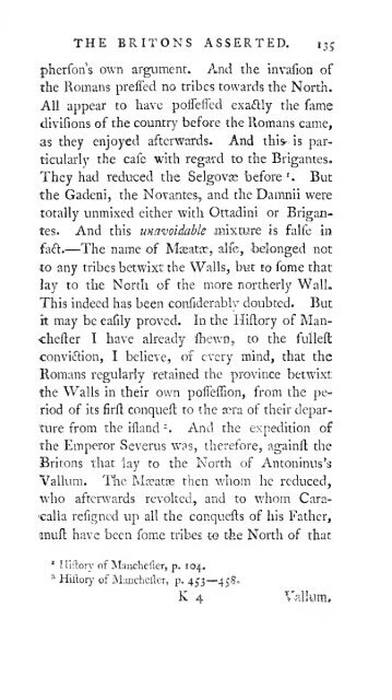 The genuine history of the Britons asserted against Mr. Macpherson ...