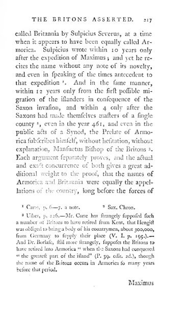 The genuine history of the Britons asserted against Mr. Macpherson ...
