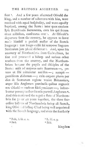 The genuine history of the Britons asserted against Mr. Macpherson ...