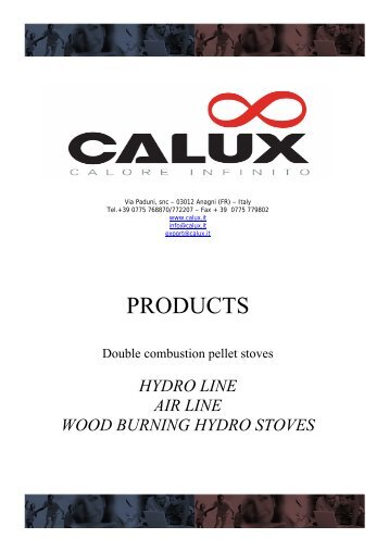 PRODUCTS - Renewable heating