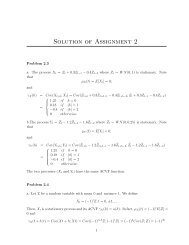 Solution of Assignment 2