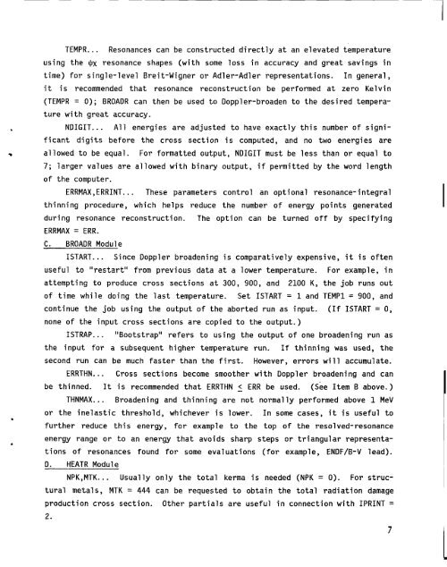 The NJOY Nuclear Data Processing System, Volume 1:User's Manual