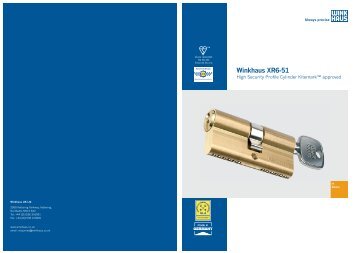 Winkhaus XR6-51 - High Performance Windows and Doors