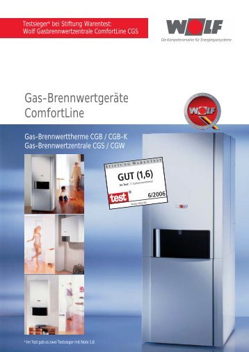 Gas-Brennwertgeräte ComfortLine - Ries GmbH