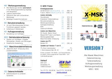 VERSION 7 - X-MSK