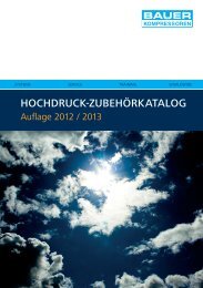 HocHdruck-ZubeHörkatalog - Bauer Kompressoren