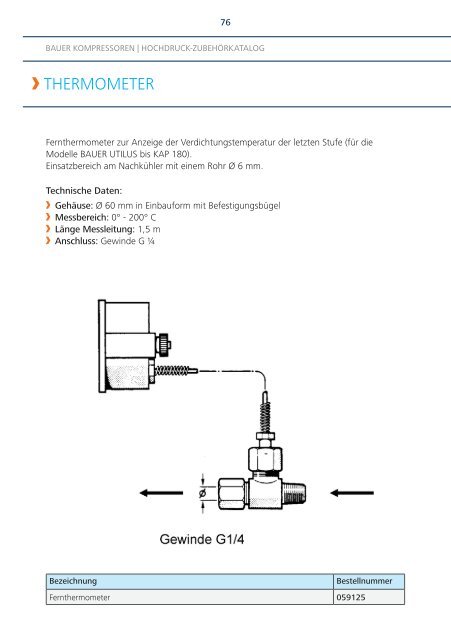 HocHdruck-ZubeHörkatalog - Bauer Kompressoren