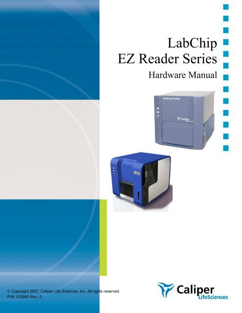 LabChip EZ Reader Series Hardware User's Manual - PerkinElmer